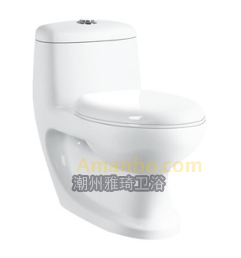 One Piece Water Closet WC One Piece Economic Toilet Wc A312 Amanbo