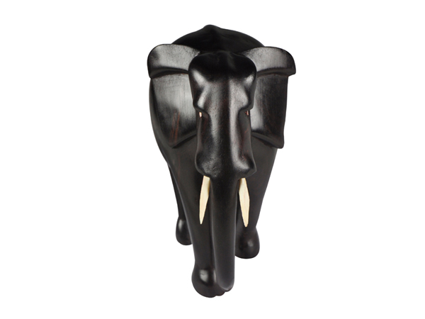 非洲进口Makonde马孔德木雕，非洲大象木雕（多个尺寸），非洲Makonde木雕，非洲马孔德木雕(LWC-077)