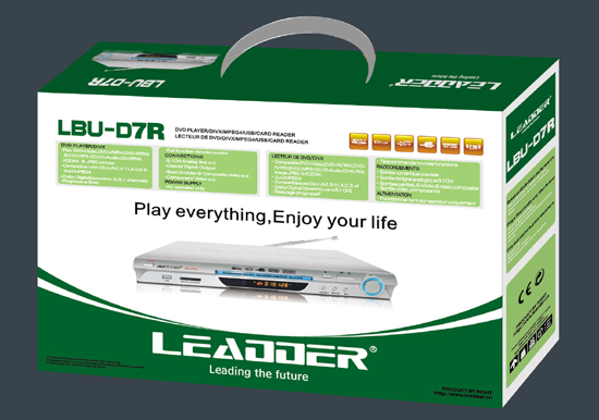 LEADDER DVD PLAYER-MIDDLE SIZE[(FULL FUNCTION)LBU-D7R]