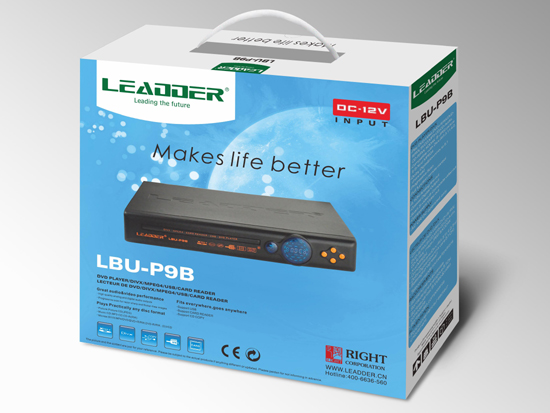 LEADDER DVD PLAYER(LBU-P9B)
