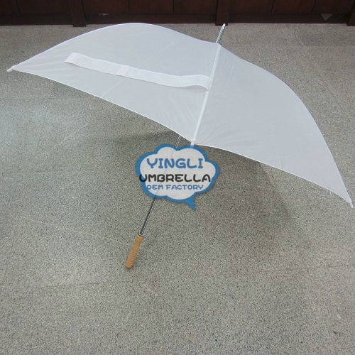 white umbrella