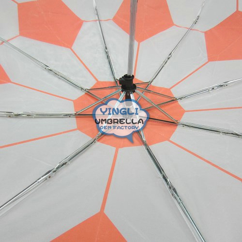 footable design three folding manual umbrella