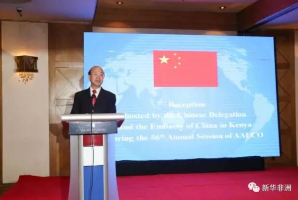 　　3日，在肯尼亚内罗毕，中国和肯尼亚政府共同举办“在国际法框架下合作打击非法野生动植物贸易”边会。新华社记者 潘思危摄  　　“亚洲-非洲法律协商组织”(亚非法协)第56届年会5月1日至5日在肯尼亚首都内罗毕举行。中国外交部条法司司长徐宏率中国政府代表团出席会议。  　　    　　5月3日，在肯尼亚内罗毕举行的中肯“合作打击非法野生动植物贸易”边会上，中国外交部条法司司长徐宏发表讲话。新华社记者 潘思危摄  　　徐宏在大会发言中说，作为首个在《联合国宪章》上签字的国家，中国政府高度重视国际法治，坚持多边主义，积极参与联合国等国际和地区组织事务，是国际法治的维护者和建设者。亚非国家是维护和促进国际法治的重要力量。中国愿本着“人类命运共同体”理念，继续与亚非国家一道，推动全球治理向更加公正合理的方向变革。中国希望法协继续做多边主义的坚定支持者，国际法治的积极推动者，相关领域国际组织活动的重要参与者。  　　    　　5月2日，在肯尼亚内罗毕，中国代表团和中国驻肯尼亚大使馆共同举办“中国-亚非法协国际法交流与研究项目”主题招待会。新华社记者 潘思危摄  　　会议期间，中国代表团和中国驻肯尼亚大使馆共同举办“中国-亚非法协会国际法交流与研究项目”主题招待会。中国在2015年亚非法协会年会上宣布设立“中国-亚非法协会国际法交流与研究项目”，已成功举办两期国际法培训班，为来自38个成员国的60余名法律官员提供了培训。今年9月，该项目的第三期国际法培训班将在北京举行。  　　    　　5月2日，在“中国-亚非法协国际法交流与研究项目”主题招待会上，中国驻肯尼亚大使刘显法致辞。新华社记者 潘思危摄  　　3日当天，中国和肯尼亚政府还共同举办“在国际法框架下合作打击非法野生动植物贸易”边会。肯尼亚环境与自然资源部部长瓦克洪古赞赏中国政府出台打击非法象牙贸易举措，并表示将与中国加强在野生动植物保护方面的合作。  　　    　　5月3日，在肯尼亚内罗毕举行的中肯“合作打击非法野生动植物贸易”边会上，肯尼亚环境与自然资源部部长瓦克洪古发表讲话。新华社记者 潘思危摄  　　亚非法协根据万隆会议决定于1956年成立，是亚非两大洲在国际法领域唯一的政府间国际组织。目前有47个成员国和2个观察员国。中国于1983年加入法协，并于1990年和2015年两次主办法协年会。  　　文章来自：新华非洲
