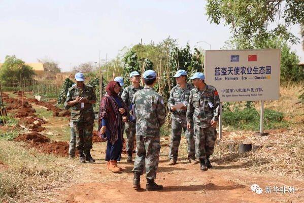 　　5日，中国第八批赴南苏丹(瓦乌)维和医疗分队通过联合国驻南苏丹特派团(联南苏团)年度“绿色营地”评估检查，成为当前任务区内第一支也是唯一一支保持此项殊荣的维和部队。  　　据悉，“绿色营地”评估是联南苏团工程部每年对各出兵国部队营区环境状况的综合性评估，旨在不断提高联南苏团各任务区环境标准，降低疾病发生和传播，维护南苏丹生态环境。  　　    　　评估组检查废物回收登记数据。  　　在此次评估检查中，联南苏团评估组对维和医疗分队的水和废水处理方式、一般固体废物和危险废物管理、能源使用效率、天然资源管理、环保宣传等7大类40项环境评估内容进行了全面检查。维和医疗分队各项评估全部达到“绿色标准”。  　　    　　评估组检查堆肥场。  　　评估期间，维和官兵们利用废弃的沙框、建筑板材亲手搭建并制作的垃圾清运站、堆肥场、油脂分离器等环境管理设施，引起了评估组的高度关注，他们表示要号召各出兵国部队向中国维和医疗分队学习。  　　    　　评估组查看环保宣传情况。  　　评估结束后，评估组组长希尔曼对维和医疗分队作出高度评价。她说，“中国维和医疗分队的营区环境和环保意识是任务区各国部队中最好的，希望能继续保持下去，成为联南苏团的楷模。”  　　    　　评估组参观医疗队“蓝盔天使农业生态园”。  　　中国第八批赴南苏丹(瓦乌)维和医疗分队由郑州联勤保障中心抽组而成，共63人，于去年9月22日抵达任务区，在任务区向所有联合国工作人员提供基本卫生保健服务，处理普通疾病和传染病，并根据需要执行其他医疗任务。  　　文章来自：新华非洲