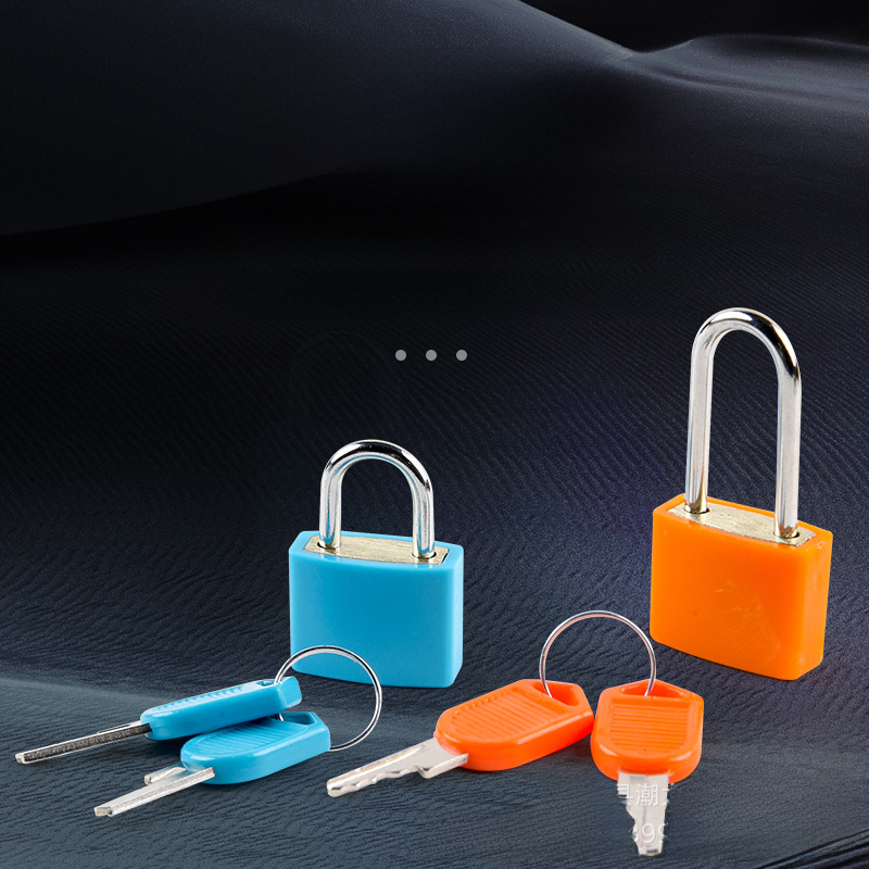Color sleeve shell lock color lock sleeve shell padlock plastic lock ...
