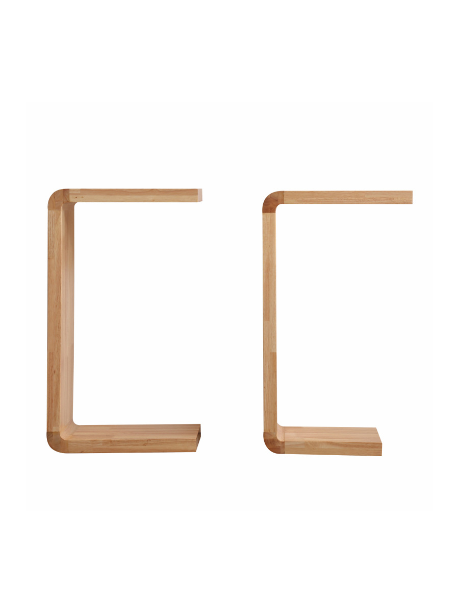 Tatami Rack Canghong Island solid wood U type tatami rack small corner several ...
