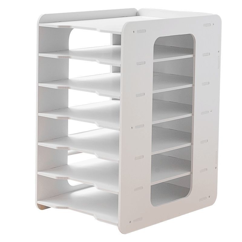 Multi-layer File Rack Storage Data Rack Desktop Creative Office ...