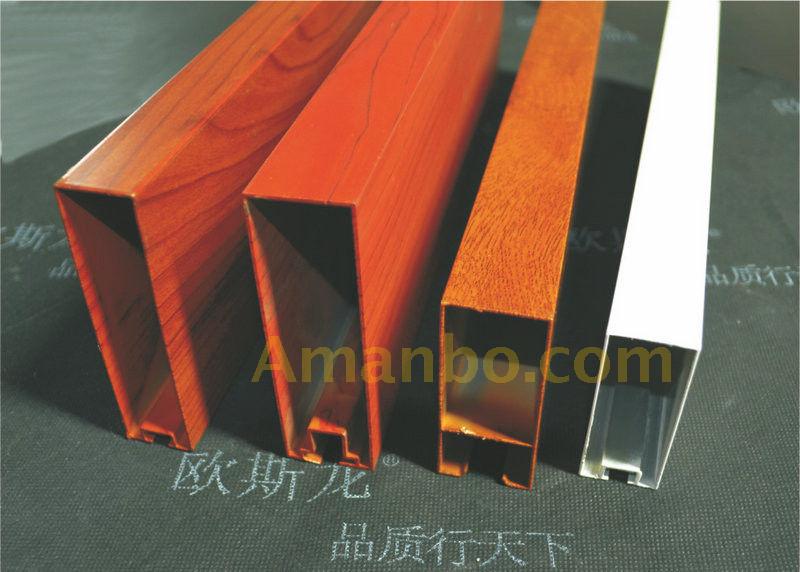 Suspended Square Tube Linear Metal Ceiling For Decoration